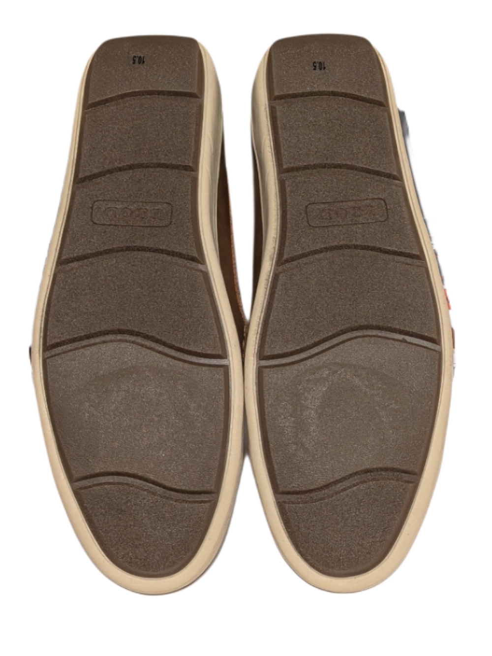 IZOD Seapoint Loafers Mens 10.5 M Tan Slip On Memory Foam Shoes - Picture 3 of 10